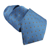 Dunhill luxurious mulberry silk tie in a woven neats pattern