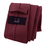 Dunhill luxurious mulberry silk and cotton blend tie