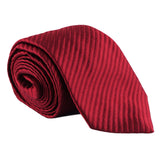 Dunhill luxurious mulberry silk tie in a pleat effect weave