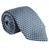 Dunhill luxurious mulberry silk tie in a raceclip pattern