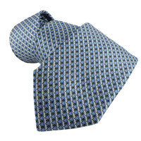 Dunhill luxurious mulberry silk tie in a raceclip pattern