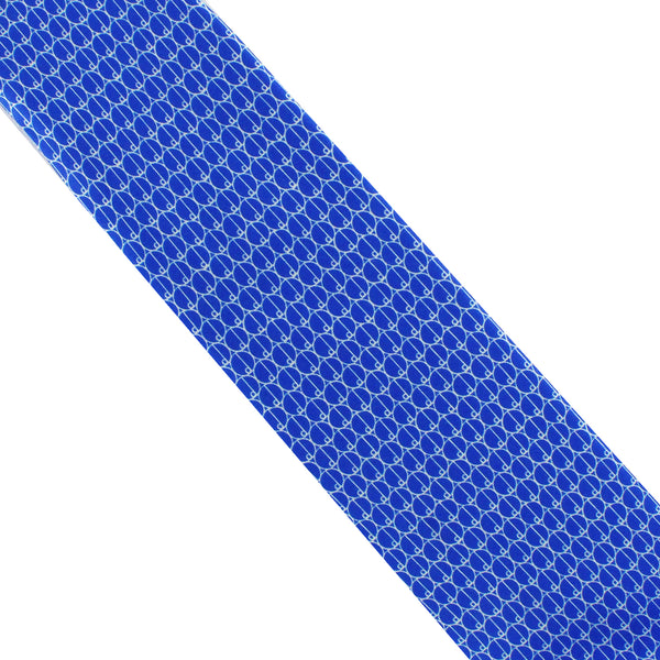 Dunhill luxurious mulberry silk tie in a repeat d logo print