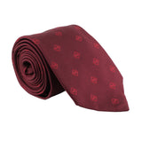 Dunhill silk tie in a repeat monogram pattern