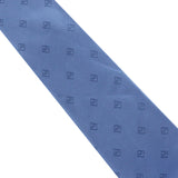 Dunhill silk tie in a repeat monogram pattern