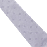 Dunhill silk tie in a repeat monogram pattern