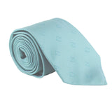 Dunhill silk tie in a repeat monogram pattern