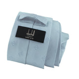 Dunhill silk tie in a repeat monogram pattern