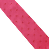 Dunhill silk tie in a repeat monogram pattern