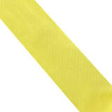 Dunhill yellow silk tie in a herringbone pattern