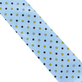 Dunhill mulberry silk satin tie in a repeat cog pattern