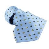 Dunhill mulberry silk cog pattern tie