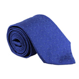 Dunhill luxurious silk tie in a longtail logo and dot pattern
