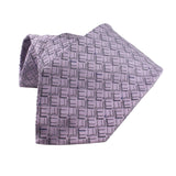 Dunhill luxurious silk tie in a longtail logo with contrasting scattered d