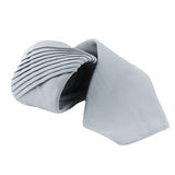 Dunhill luxurious matt silk tie with plisse pleat detailing