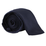 Dunhill luxurious matt silk tie with plisse pleat detailing