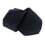 Dunhill luxurious matt silk tie with plisse pleat detailing