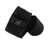 Dunhill luxurious matt silk tie with layered pleat detailing