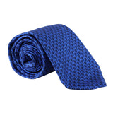 Dunhill mulberry silk tie in a repeat attache lock pattern