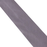 Dunhill luxurious woven silk tie in a carbon fibre pattern