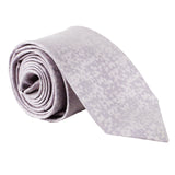 Dunhill luxurious archive graphic woven silk tie in a pale pink tone