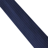 Dunhill luxurious woven silk tie in a corded stripe pattern