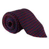 Dunhill silk tie in a transmission ring pattern