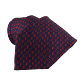 Dunhill silk tie in a transmission ring pattern