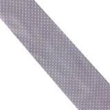 Dunhill woven silk tie in a hexbolt pattern