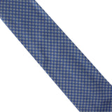 Dunhill woven silk tie in a hexbolt pattern