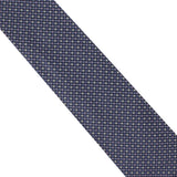 Dunhill woven silk tie in a geometric pattern