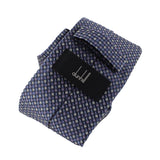 Dunhill woven silk tie in a geometric pattern