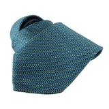 Dunhill silk tie in a curb chain pattern