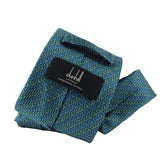 Dunhill silk tie in a curb chain pattern