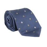 Dunhill silk tie in a monogram pattern