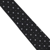 Dunhill silk tie in a cufflink pattern