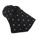 Dunhill silk tie in a cufflink pattern
