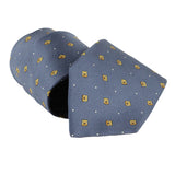 Dunhill silk tie in a cufflink pattern
