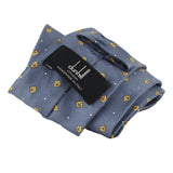 Dunhill silk tie in a cufflink pattern