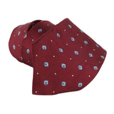 Dunhill silk tie in a cufflink pattern