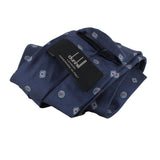 Dunhill silk tie in an archive cufflink pattern