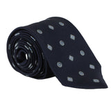 Dunhill silk tie in an archive cufflink pattern