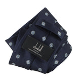 Dunhill silk tie in an archive cufflink pattern