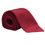 Dunhill grosgrain silk tie in a red tone