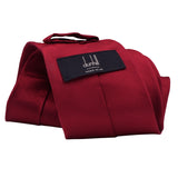 Dunhill grosgrain silk tie in a red tone