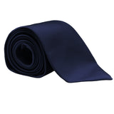 Dunhill grosgrain silk in navy blue