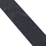 Dunhill textured woven pattern silk tie in charcoal grey