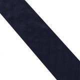 Dunhill textured woven pattern silk tie in dark navy blue