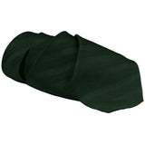 Dunhill textured woven pattern silk tie in a dark emerald green