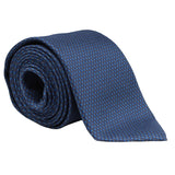 Dunhill luxurious mulberry silk tie in a small engine turn pattern