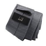 Dunhill woven silk tie in a micro rollages pattern